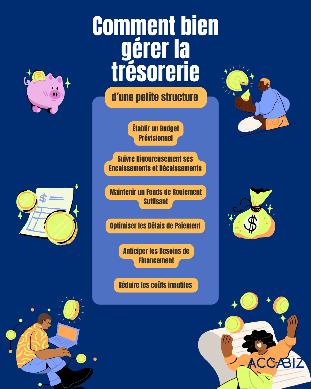 Optimiser la Gestion de Trésorerie d'une petite Structure | Accabiz